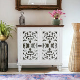 Kraft Bazaar Jodhpur Sideboard (S) with Distressed Edges 91x41x90cm